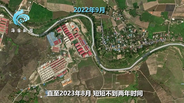 卫星探秘缅甸妙瓦底KK诈骗园区：2年扩大3倍、豪车遍地、武装岗哨看守