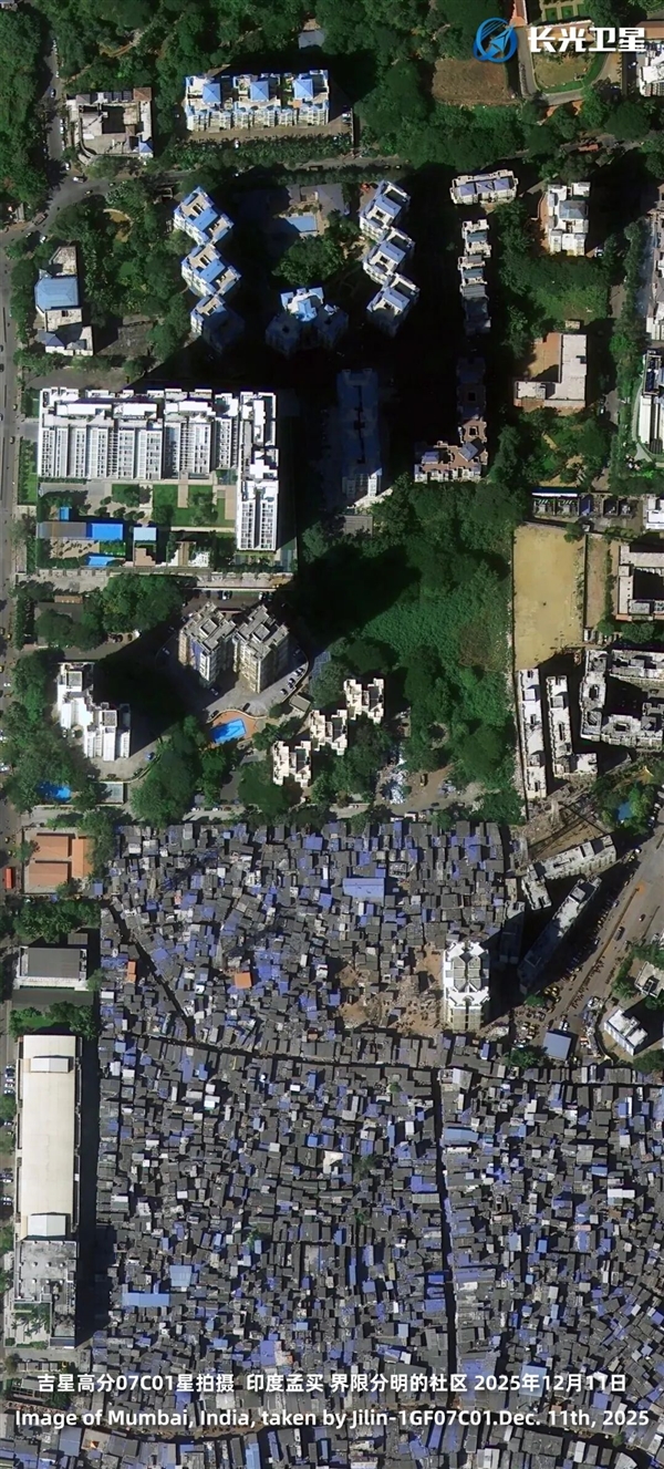 卫星眼中的印度大城市孟买：上海果然不如它！