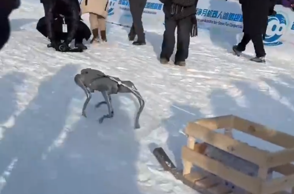 零下20℃极端场景竞技！首届净月机器人冰雪趣味赛来了